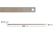 Rezervna žica 500x8 mm za mašinu za termičko zatvaranje